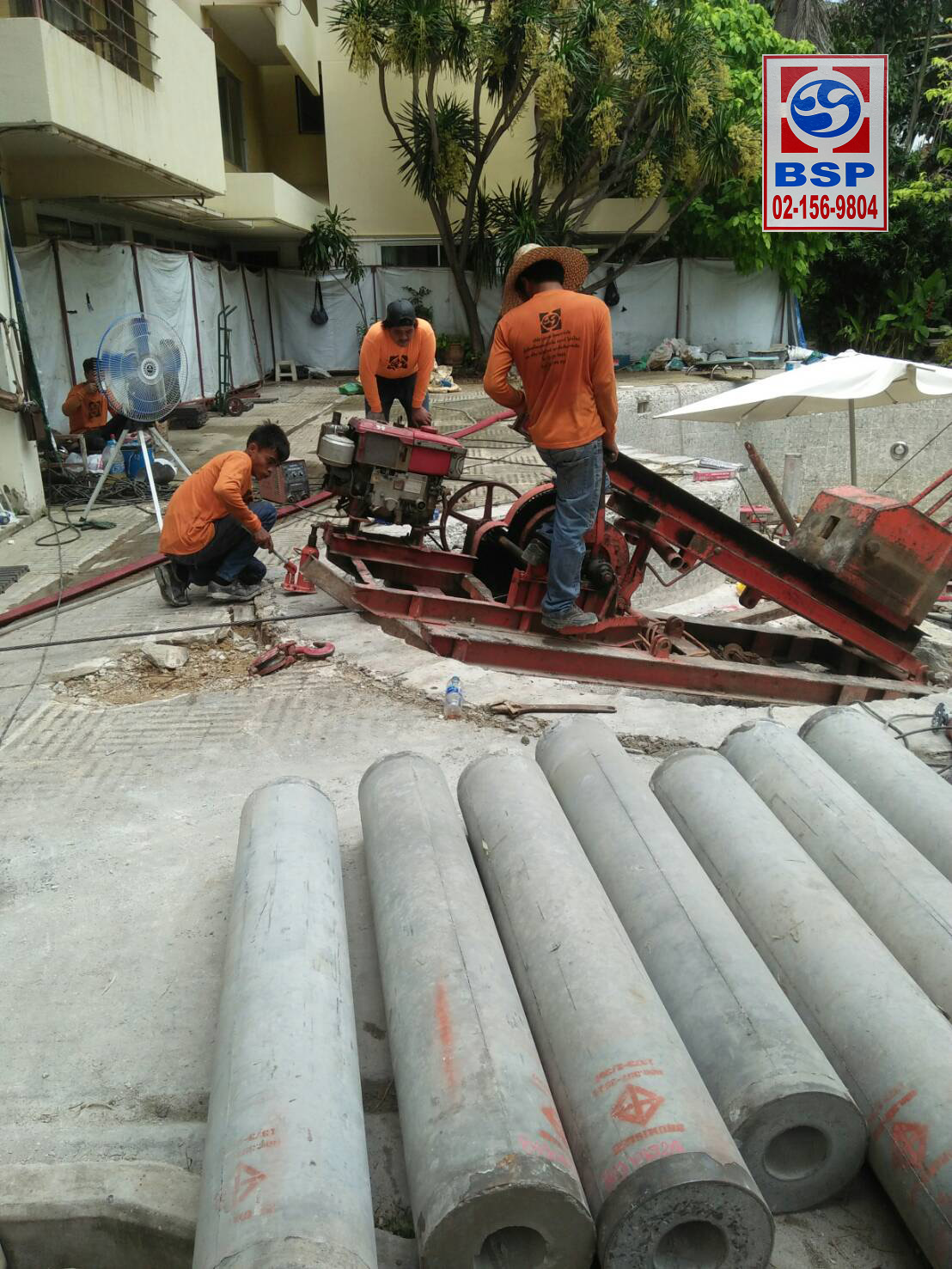 สปันไมโครไพล์ SPUN MICRO PILE ไมโครไพล์ MICROPILE 
