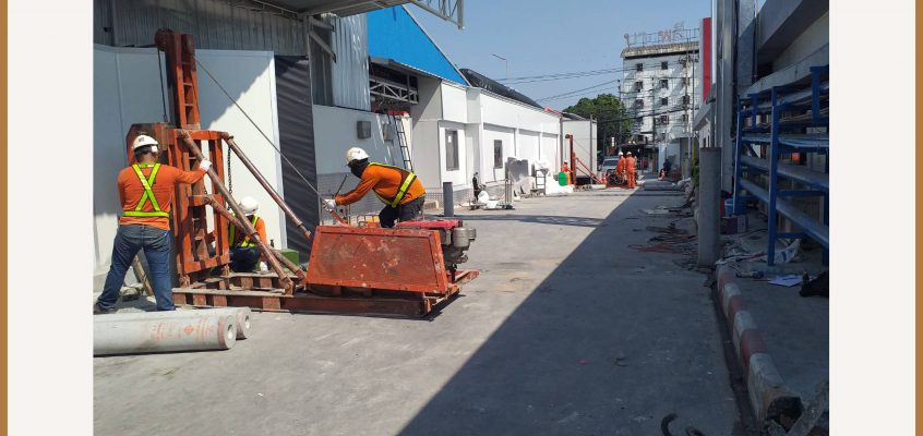 เสาเข็มไมโครไพล์ micropile ไมโครไพล์ spunmicropile 005