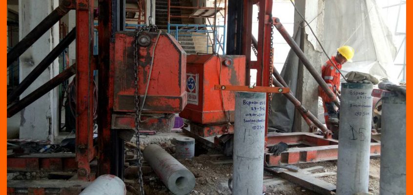เสาเข็มไมโครไพล์ สปันไมโครไพล์ ไมโครไพล์ ตอกเสาเข็ม micropile spunmicropile 031